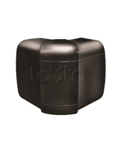 Угол внешний 110х50 мм, измен. черный DKC 01052A в Орле Аксессуары для лотков Pintop.ru