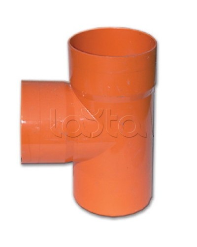 Тройник для двухстенных труб, полипропилен, д. 63 мм DKC 020063 в Орле Повороты, муфты, тройники Pintop.ru