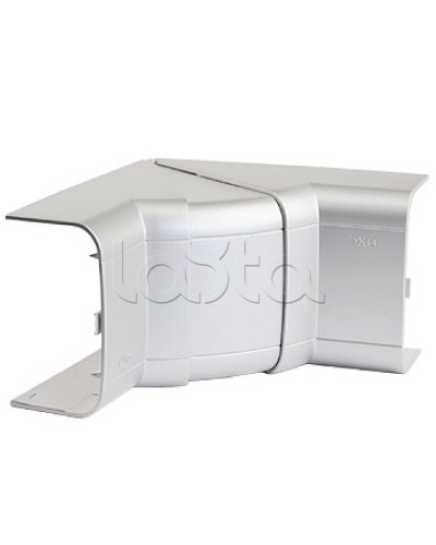 Угол внутренний 90х50 мм, изменяемый 70-120°, цвет серый металлик DKC 09551G в Орле Аксессуары для кабель-канала Pintop.ru