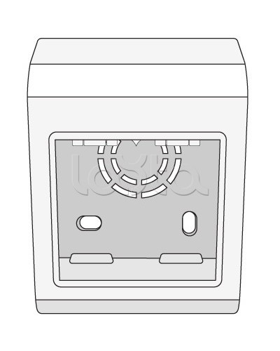 Коробка монтажная под 2 модуля 45x45 мм PDM DKC 10013 в Орле Аксессуары для кабель-канала Pintop.ru