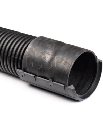 Муфта соединительная (разъемная с фиксатором) для трубы двустенной диам. 110 мм DKC(017110) в Орле Повороты, муфты, тройники Pintop.ru