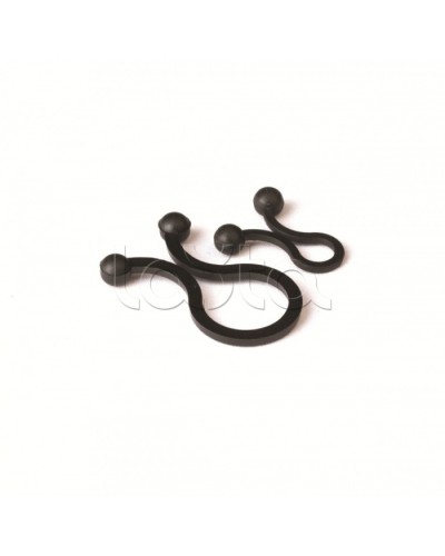 Замок, цвет - черный, д.17,8-20,3 DKC 21043116 в Орле Крепежные изделия Pintop.ru