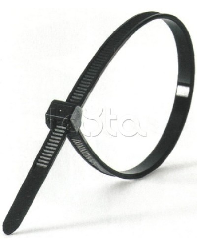 Хомут-стяжка нейлоновый, стандартный P6.6 7.8x240 чёрный DKC 25325 (100 шт/уп) в Орле Стяжки-хомуты Pintop.ru