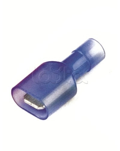 Наконечник плоский полностью изолир. (вилка) 1,5-2,5 кв.мм 6,3х0,8 мм (РППИ-П) DKC 2B22TP в Орле Крепежные изделия Pintop.ru