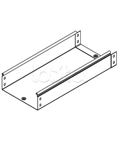 Лоток неперфорированный металлический 200х100мм L 2000 DKC 35113 в Орле Кабельные лотки Pintop.ru
