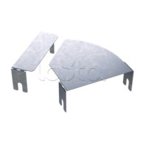 Крышка для угла горизонтального изменяемого угла CPO 0-45 осн.100 DKC 38010