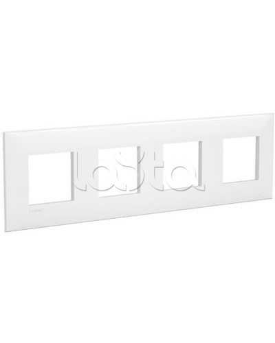 Рамка ARTLEBEDEV Белое облако Avanti, 8 мод. DKC 4400908 в Орле Аксессуары для стоек и шкафов Pintop.ru