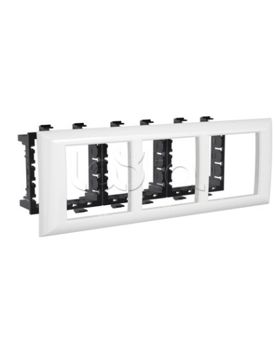 Рамка-суппорт Avanti белый для In-liner Front, 6 мод. DKC 4400916 в Орле Аксессуары для лотков Pintop.ru