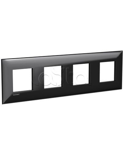 Рамка ARTLEBEDEV Черный квадрат Avanti, 8 мод. DKC 4402908 в Орле Аксессуары для лотков Pintop.ru