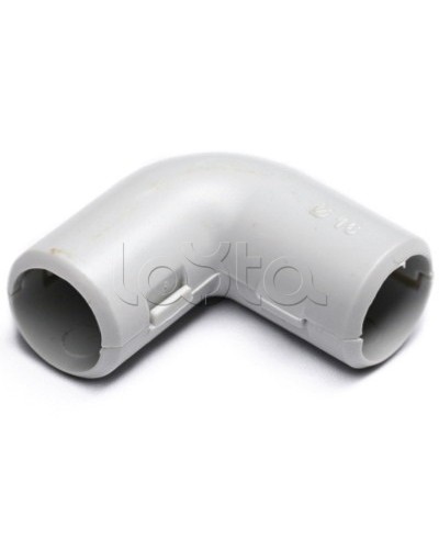 Колено открывающееся, 90 градусов 32 DKC (50532) - Колено открывающееся 90°, номинальный ф32мм, пластик, IP40, RAL 7035 в Орле Повороты, муфты, тройники Pintop.ru