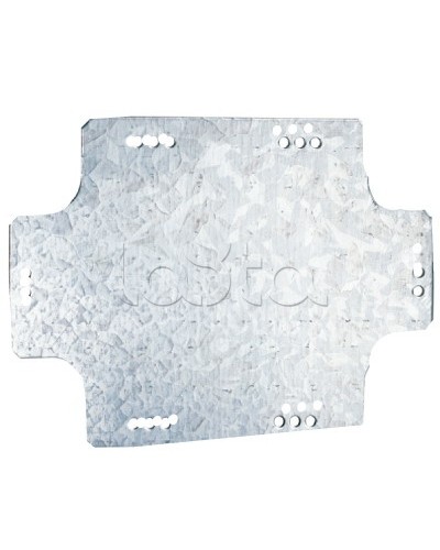 Монтажная пластина из оцинк. стали 206х164х1,5мм, для коробок 240х190мм DKC 59607 в Орле Крепежные изделия Pintop.ru