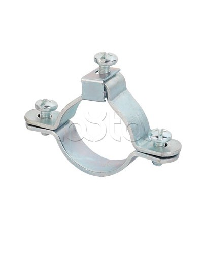 Хомут заземления для труб 20-1/2 мм, оцинкованная сталь DKC 6042-20 в Орле Стяжки-хомуты Pintop.ru