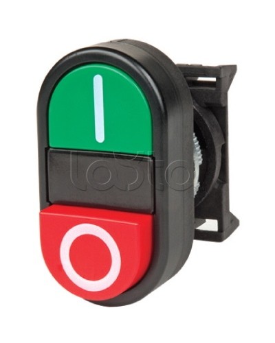 Кнопка двойная выпуклая с линзой для подсветки DKC ABFL в Орле Кнопки выхода Pintop.ru