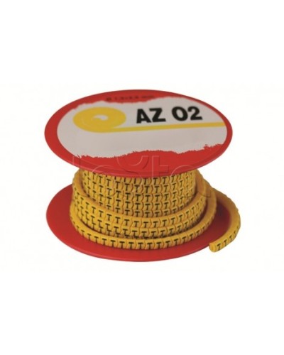 Колечко маркировочное N, 2.5-4мм. черное на желтом DKC AZO3NNBY в Орле Крепежные изделия Pintop.ru