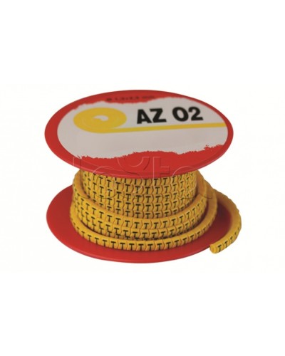 Колечко маркировочное 3, 4-8мм. черное на желтом DKC AZS403BY в Орле Аксессуары для лотков Pintop.ru