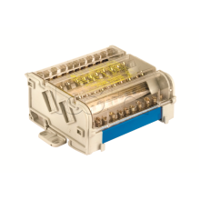 Блок распределительный на DIN рейку 2р 125А, 7х6мм 2х7,5мм 2x9мм DKC BD125112