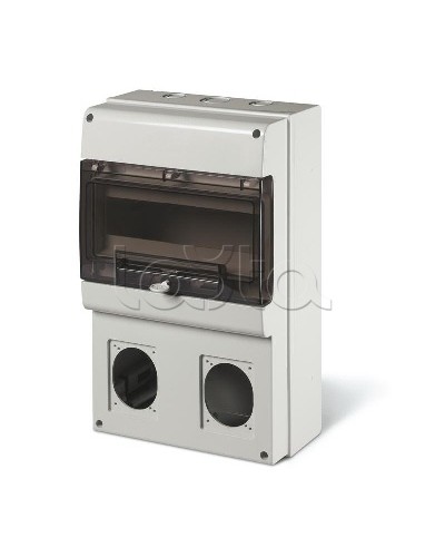 Корпус на 12 модулей и 2 поста с основанием 70х87 мм. Тип M400 DKC DIS6723300 в Орле Аксессуары для стоек и шкафов Pintop.ru