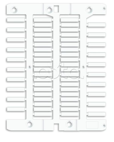 Маркировка для провода, жесткая, для трубочек. 4х23мм. Белая DKC NUT23 в Орле Крепежные изделия Pintop.ru