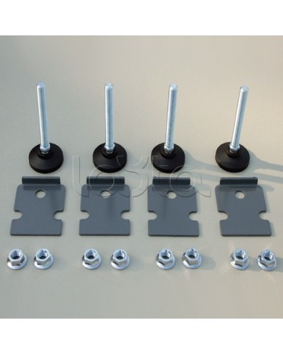 Ножки регулируемые, М12x100мм, 1 упаковка - 4шт. DKC R5A53 в Орле Аксессуары для стоек и шкафов Pintop.ru