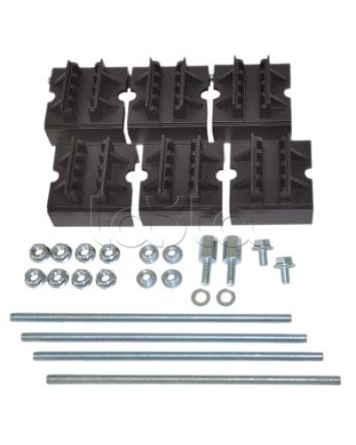 Набор держателей, для шин толщиной 10мм, 1-3 шины на полюс, 4 полюса DKC R5BSEV3/10TN в Орле Повороты, муфты, тройники Pintop.ru