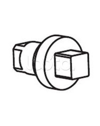 Личинка замка, для малой ручки, под ключ квадратного профиля 8мм DKC R5CE212 в Орле Аксессуары для стоек и шкафов Pintop.ru