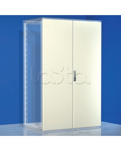 Дверь сплошная, двустворчатая, для шкафов DAE/CQE, 2200 x 1000 мм DKC R5CPE22101 в Орле Аксессуары для стоек и шкафов Pintop.ru