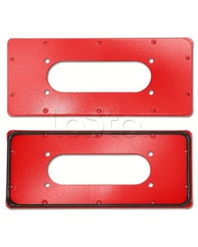 Фланец красный для ST с перф. Тип 3 DKC R5FPST01-RAL3000 в Орле Аксессуары для стоек и шкафов Pintop.ru