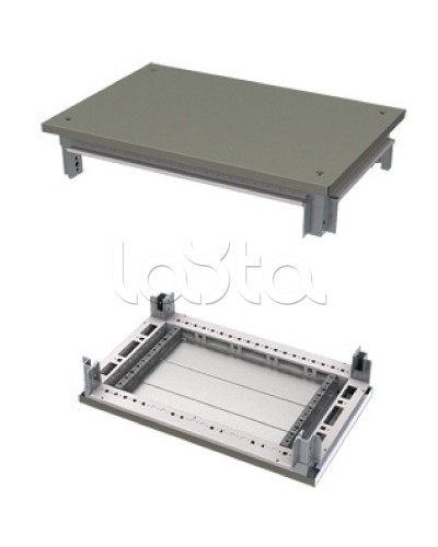 Комплект, крыша и основание, для шкафов CQE, 800х1200 мм DKC R5KTB812 в Орле Аксессуары для стоек и шкафов Pintop.ru