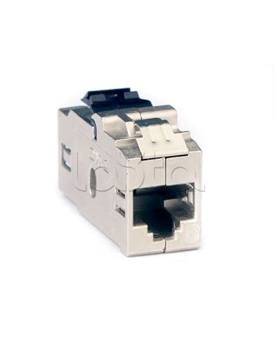 Модуль Keystone RJ45 CAT6 проходной экранированный, серебристый DKC RNK6FESL в Орле Модули Keystone Pintop.ru