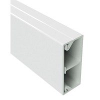 Миниканал с перегородкой TMC 40/2x17 белый (розница 8 м в пакете, 10 пакетов в коробке) DKC (00305R)