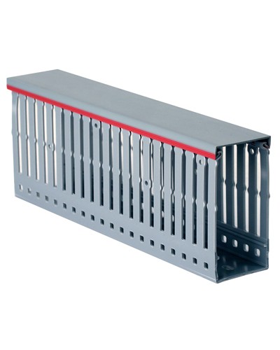 Короб перфорированный, серый RL75 15x18 DKC 00670RL в Орле Кабельные лотки Pintop.ru