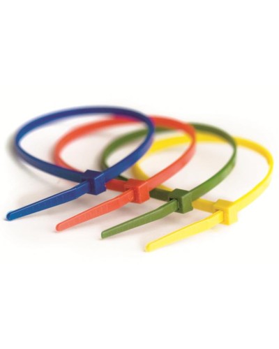 Хомут-стяжка нейлоновый, стандартный PL6.6 3.6х200 мм зеленый DKC 25214CV (100 шт/уп) в Орле Стяжки-хомуты Pintop.ru