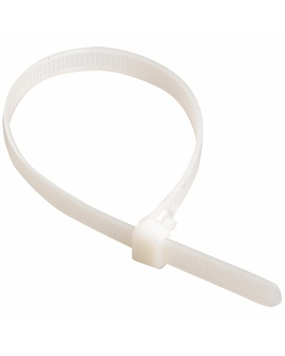 Хомут-стяжка нейлоновый, стандартный P6.6 7.8x180 белый DKC 25223 (100 шт/уп) в Орле Стяжки-хомуты Pintop.ru