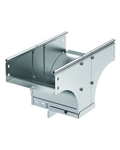 Ответвитель-переходник TDSR T-обр. вертикальный 500/200 в комплекте с крепежными элементами и соединительными в Орле Аксессуары для лотков Pintop.ru