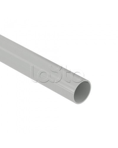 Труба глад. ПВХ 40 мм 3 м жесткая атмосферостойкая серый (30 м) DKC (63940UF) в Орле Гладкая труба Pintop.ru