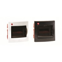 Щиток встраиваемый 8 мод.,IP 41 ,черный DKC 82508