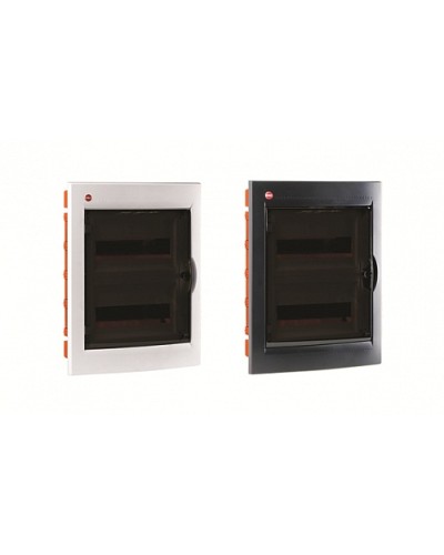 Щиток встраиваемый 24 мод.,IP 41 , черный DKC 82524 в Орле Аксессуары для стоек и шкафов Pintop.ru