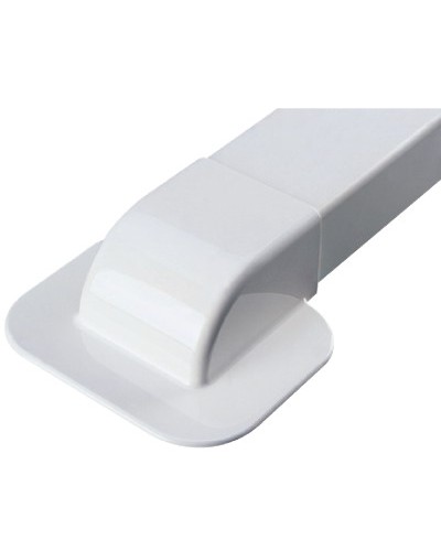 Ввод в стену под углом 90 град. для короба 90х40 мм DKC AIR90408 в Орле Аксессуары для стоек и шкафов Pintop.ru