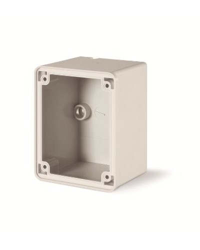 Коробка для настенного монтажа розеток с фланцем 84*106 мм DKC DIS5700032 в Орле Распределительные коробки Pintop.ru