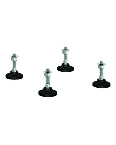 Ножки регулируемые, М12x50мм, 1 упаковка - 4шт. DKC R5A45 в Орле Аксессуары для стоек и шкафов Pintop.ru