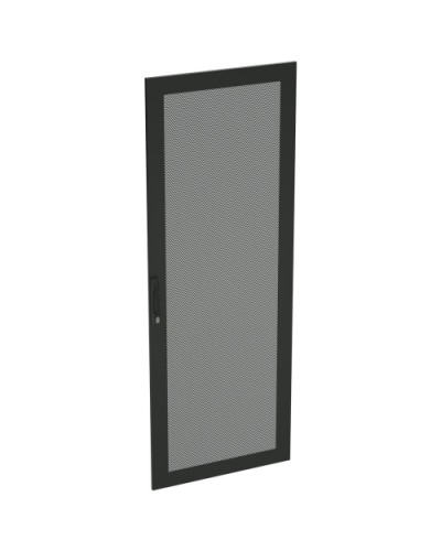 Дверь перфорированная одностворчатая для IT-CQE 2000 x 800 RAL9005 DKC R5ITCPRMM2080B в Орле Аксессуары для стоек и шкафов Pintop.ru