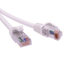 Патч-корд неэкранированный CAT6 U/UTP 4х2, LSZH, белый, 5м DKC RN6UU4550WH