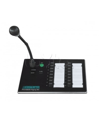 Консоль микрофонная DSPPA PAVA-8008 в Орле Система оповещения и трансляции Dsppa Pintop.ru