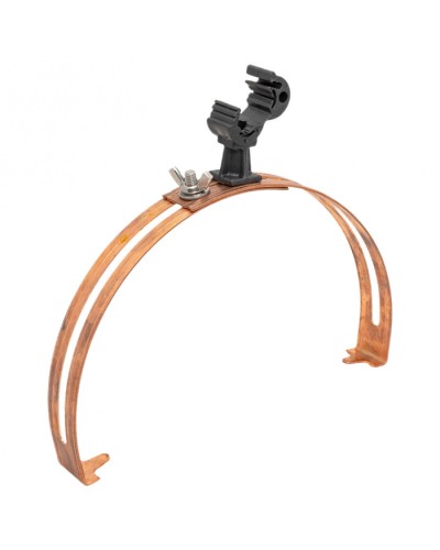 Держатель коньковый регулируемый с пластиковым фиксатором 130-240мм Cu EKFPROxima (lp-d2204-cu) в Орле Электротехническое оборудование Pintop.ru