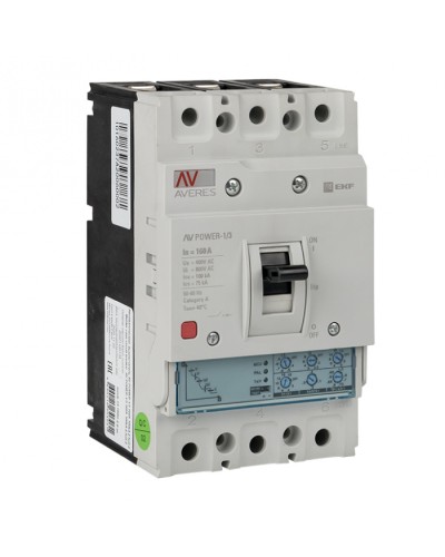 Автоматический выключатель AV POWER-1/3 160А 50kA ETU2.0 EKF (Автоматический выключатель AV POWER-1/3 160А 50k в Орле Электротехническое оборудование Pintop.ru