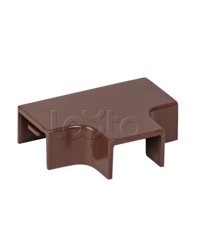 Угол T-образный (15х10) (4 шт) темное дерево EKF-Plast (tchd-15-10x4) в Орле Аксессуары для кабель-канала Pintop.ru