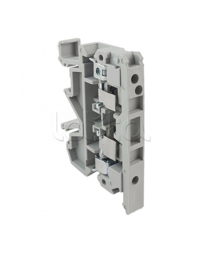 Клемма винтовая JXB-4/35RD для плавких вставок 5х20 серая EKF (plc-jxb-4/35RD-gy) в Орле Клеммные колодки Pintop.ru