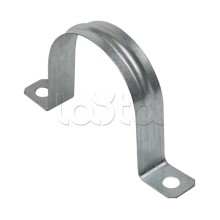 Скоба металлическая двухлапковая d60-63 мм (50 шт) EKF PROxima (sm-2-60-63)