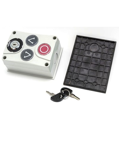 Панель управления 3х кнопочная с ключом Faac 402500 в Орле Устройства радиоуправления для шлагбаумов и автоматики Pintop.ru