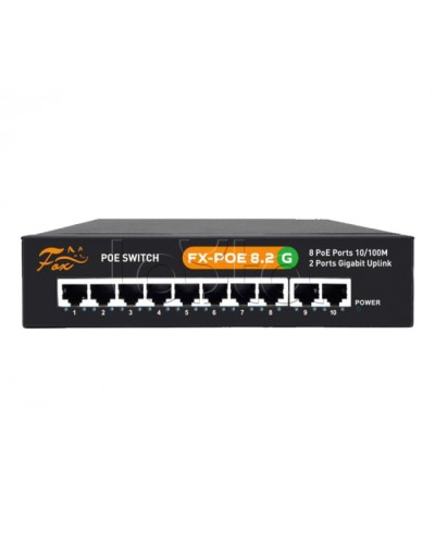 POE Коммутатор Fox FX-POE8.2G в Орле Коммутаторы Pintop.ru
